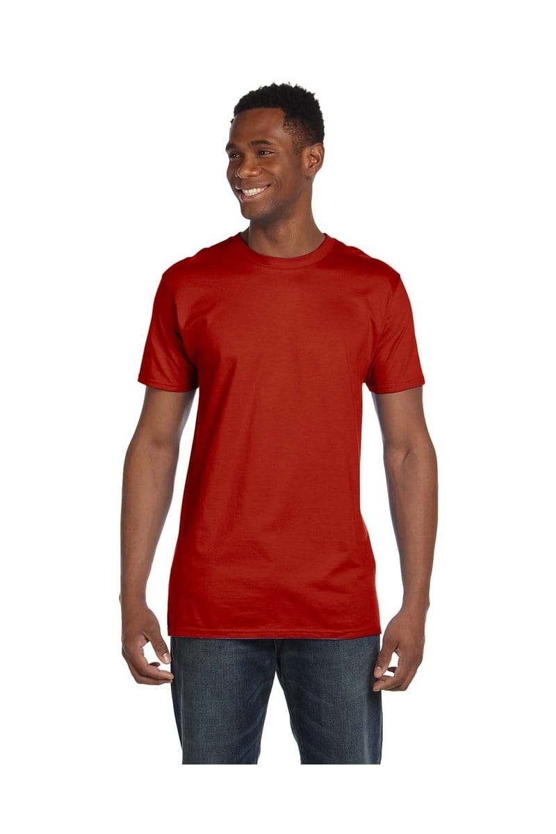 Hanes T-Shirts Hanes 4980: Nano-T Cotton T-Shirt.