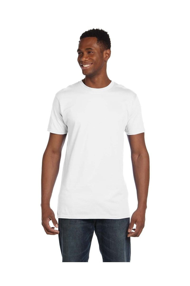 Hanes T-Shirts Hanes 4980: Nano-T Cotton T-Shirt.