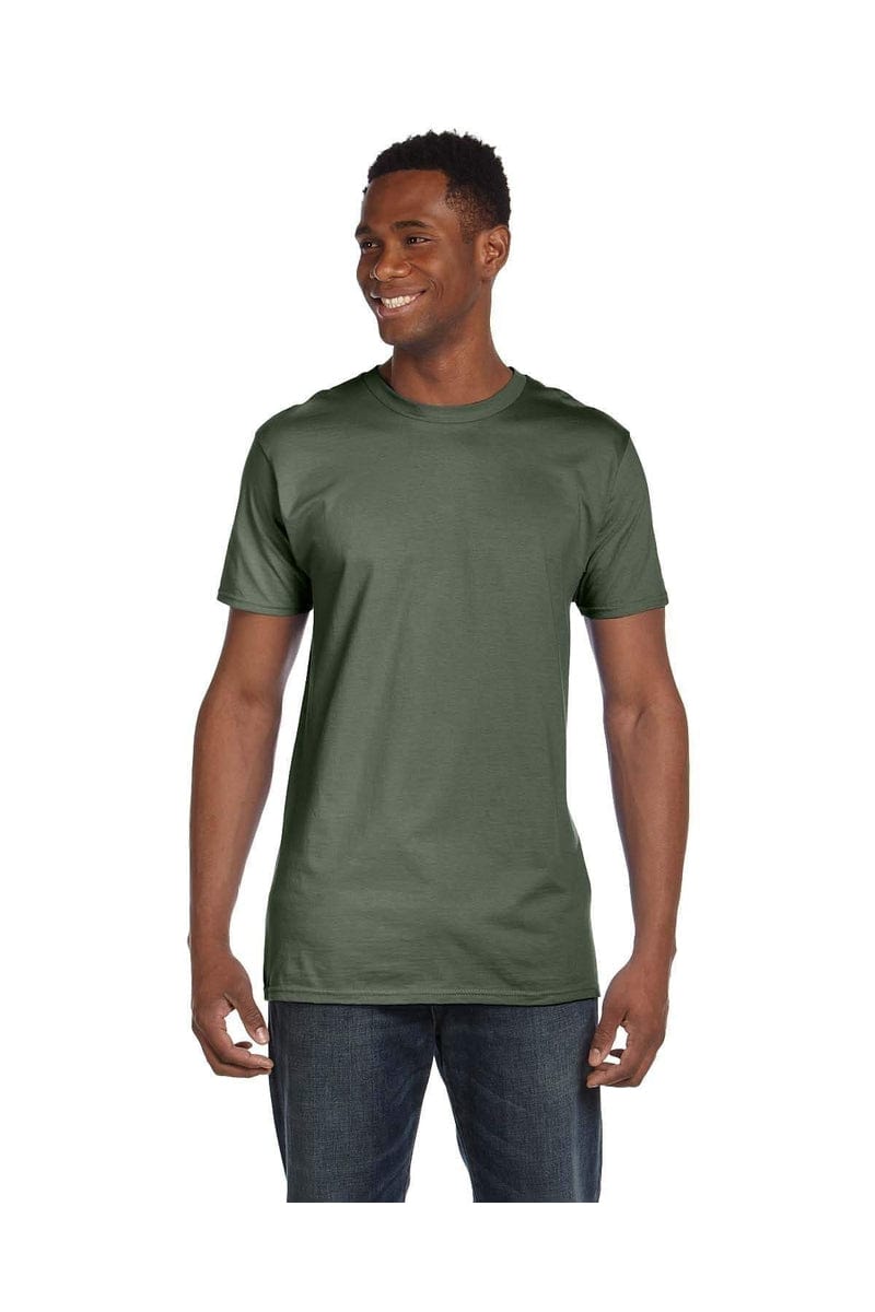 Hanes T-Shirts Hanes 4980: Nano-T Cotton T-Shirt.