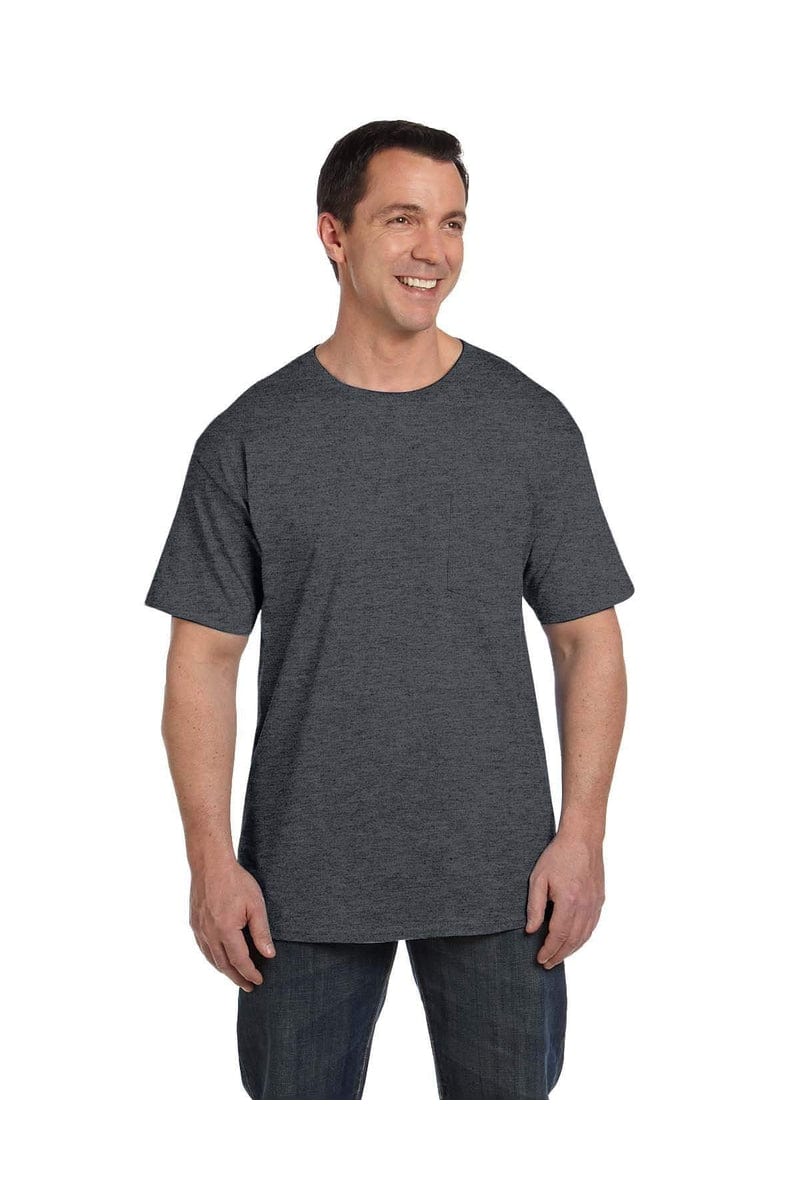 Hanes T-Shirts Hanes 5190P: Adult 6.1 oz. Beefy-T® with Pocket