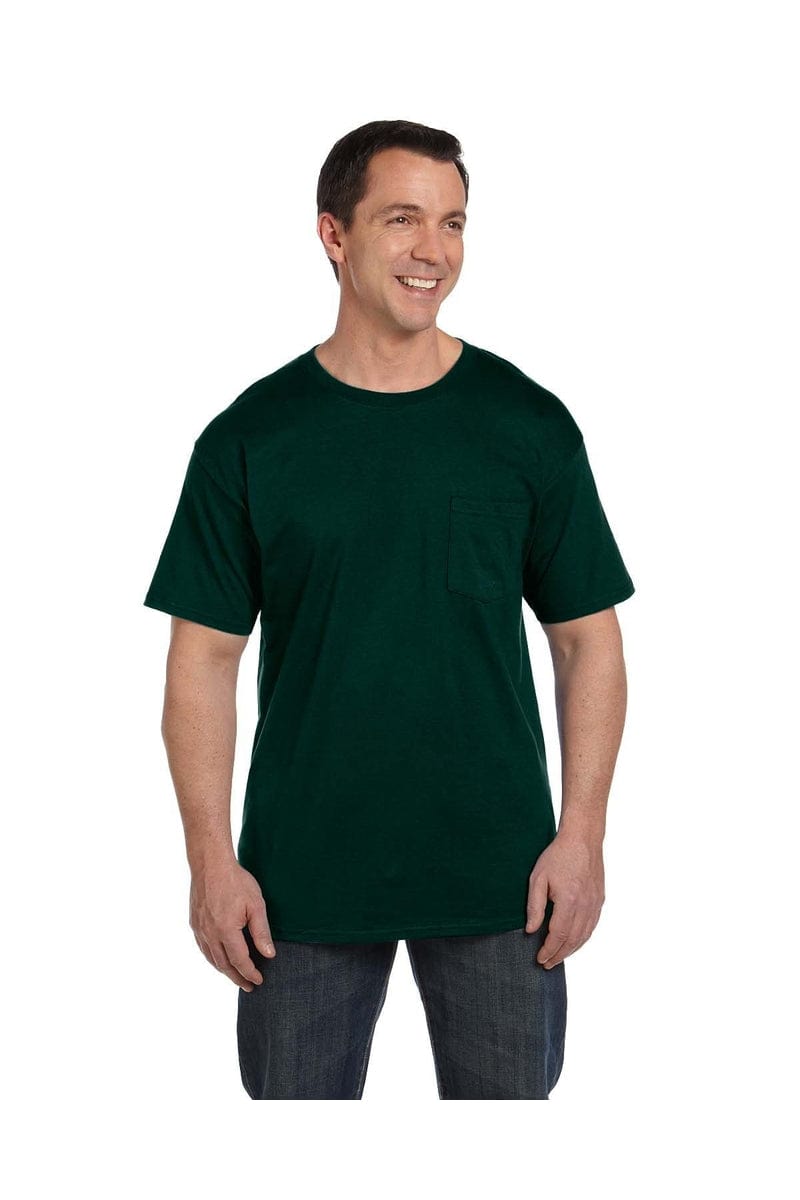 Hanes T-Shirts Hanes 5190P: Adult 6.1 oz. Beefy-T® with Pocket