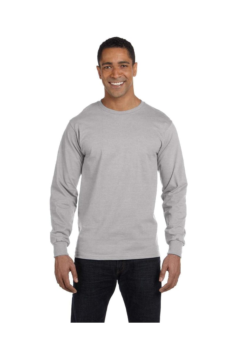 Hanes T-Shirts Hanes 5286: Men's 5.2 oz. ComfortSoft® Cotton Long-Sleeve T-Shirt