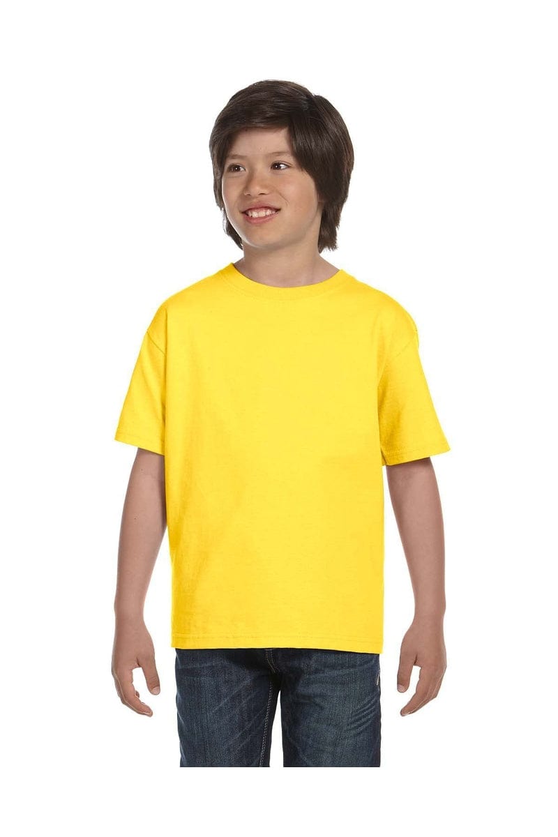 Hanes T-Shirts Hanes 5480: Youth 5.2 oz. ComfortSoft® Cotton T-Shirt