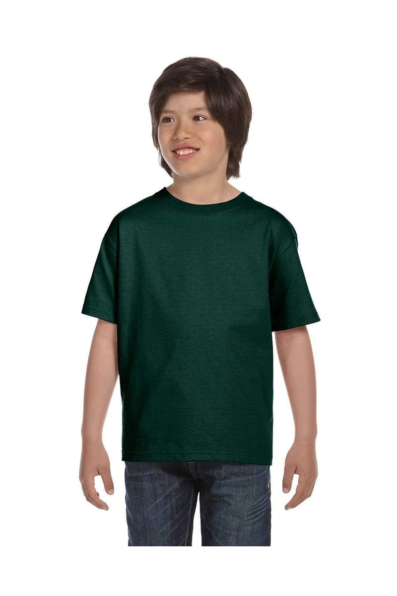 Hanes T-Shirts Hanes 5480: Youth 5.2 oz. ComfortSoft® Cotton T-Shirt