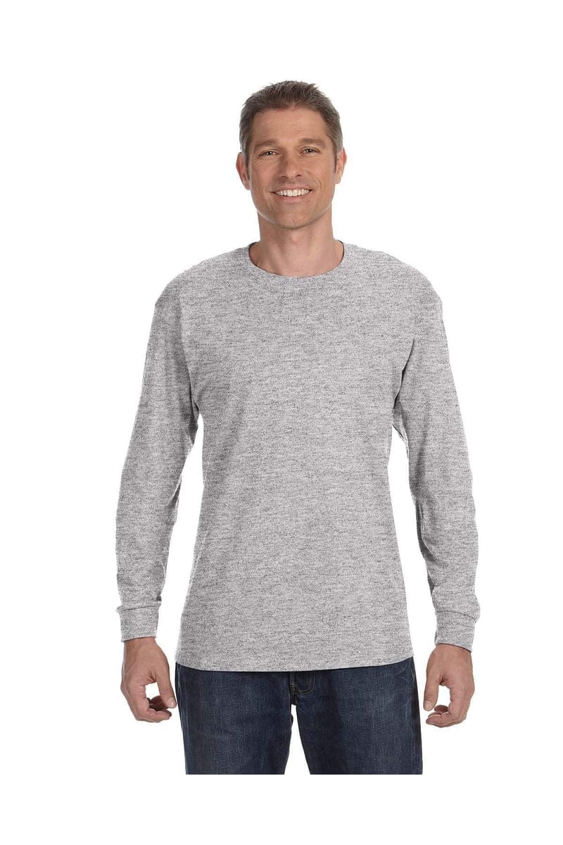Hanes T-Shirts Hanes 5586: Unisex 6.1 oz. Tagless® Long-Sleeve T-Shirt