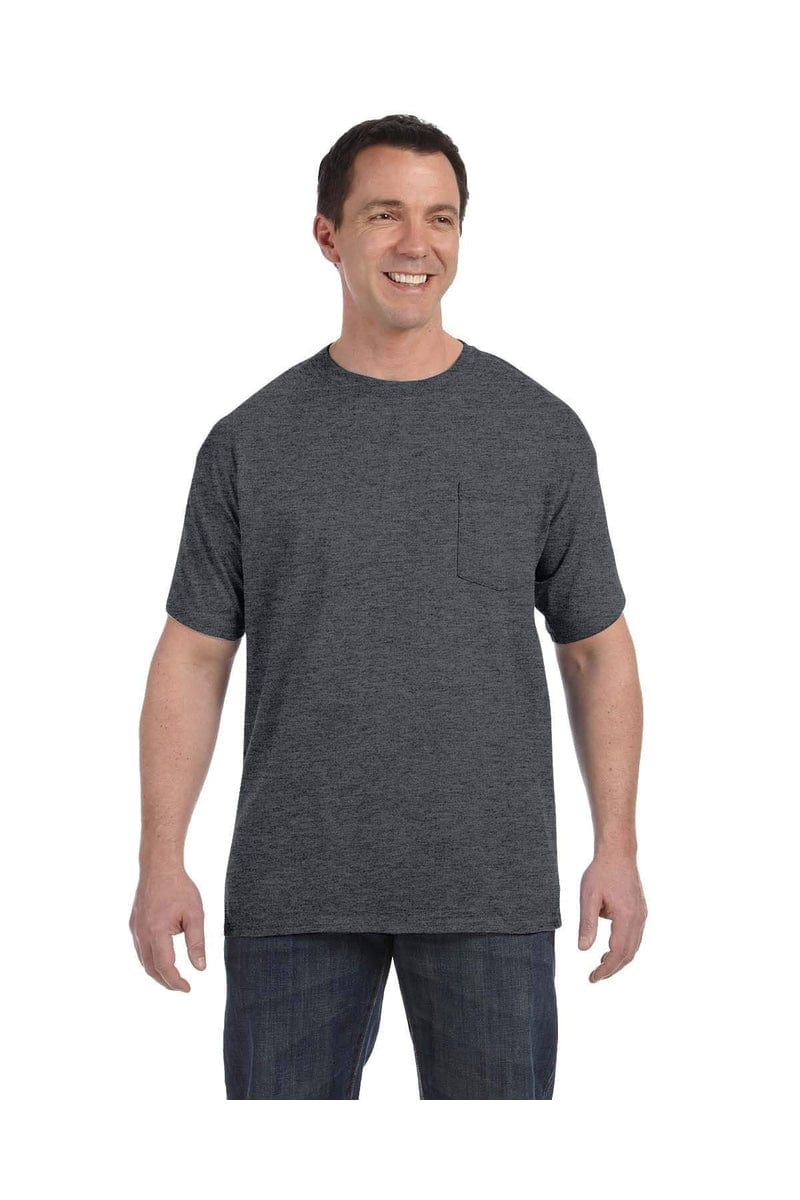 Hanes T-Shirts Hanes H5590: Men's 6.1 oz. Tagless® Pocket T-Shirt