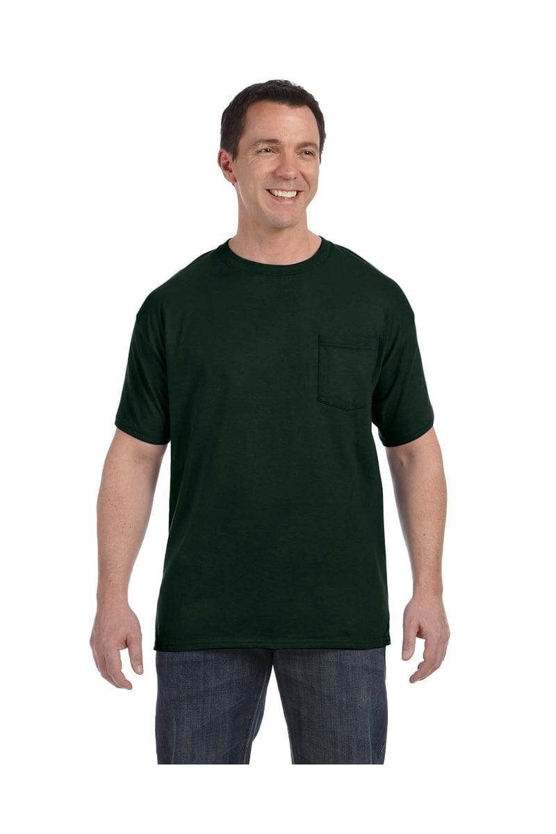 Hanes T-Shirts Hanes H5590: Men's 6.1 oz. Tagless® Pocket T-Shirt