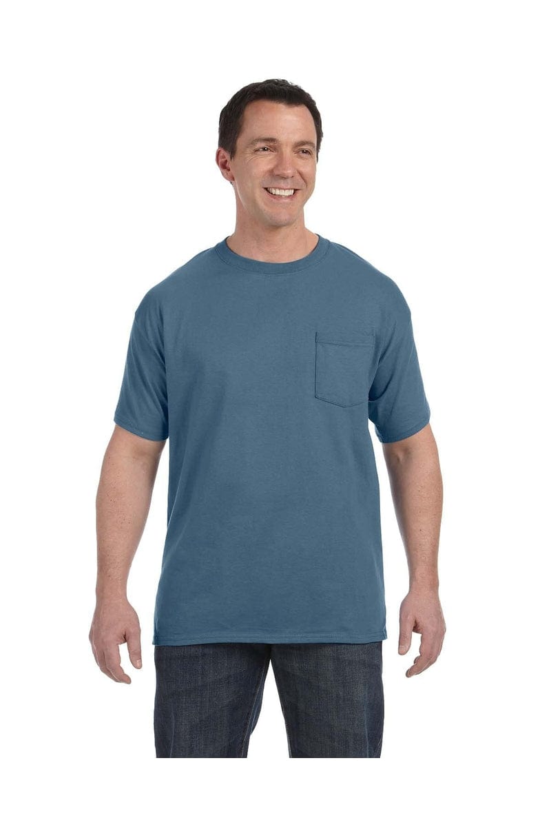 Hanes T-Shirts Hanes H5590: Men's 6.1 oz. Tagless® Pocket T-Shirt