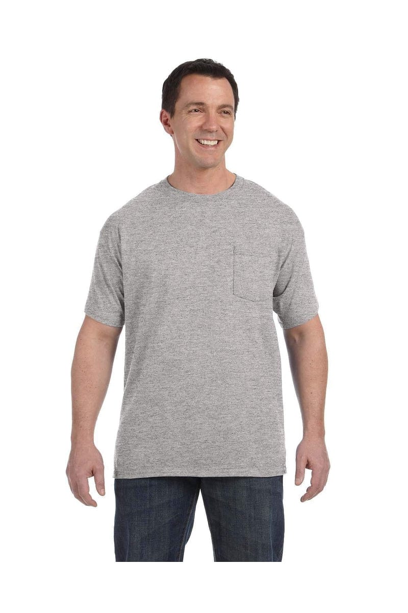 Hanes T-Shirts Hanes H5590: Men's 6.1 oz. Tagless® Pocket T-Shirt