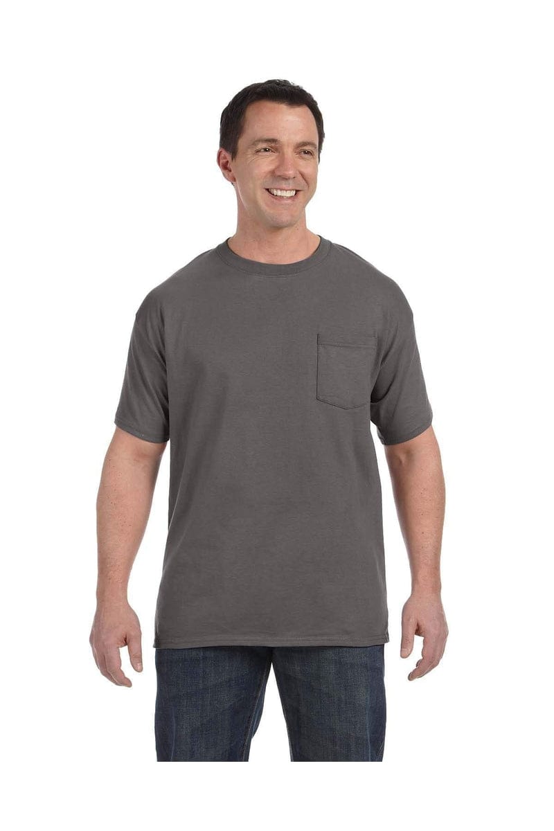 Hanes H5590: Men's 6.1 oz. Tagless® Pocket T-Shirt