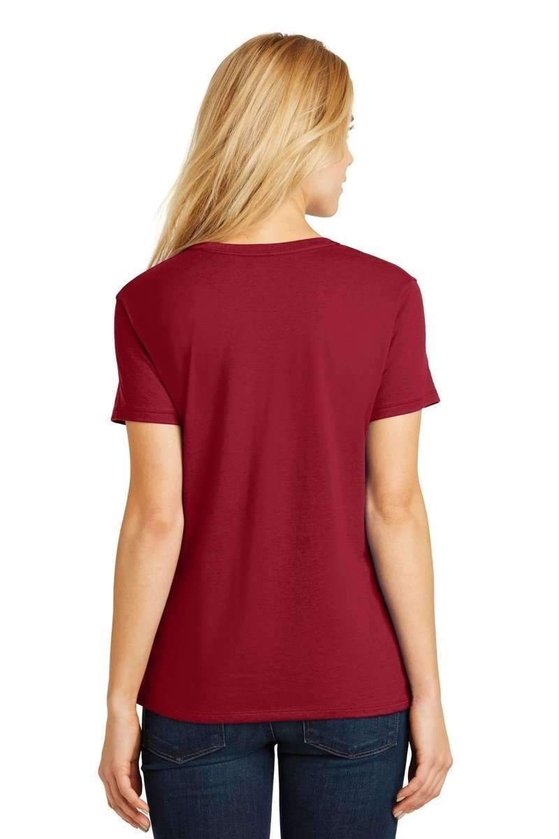 Hanes T-Shirts Hanes SL04: Ladies Nano-T Cotton Tee 100% ring spun cotton