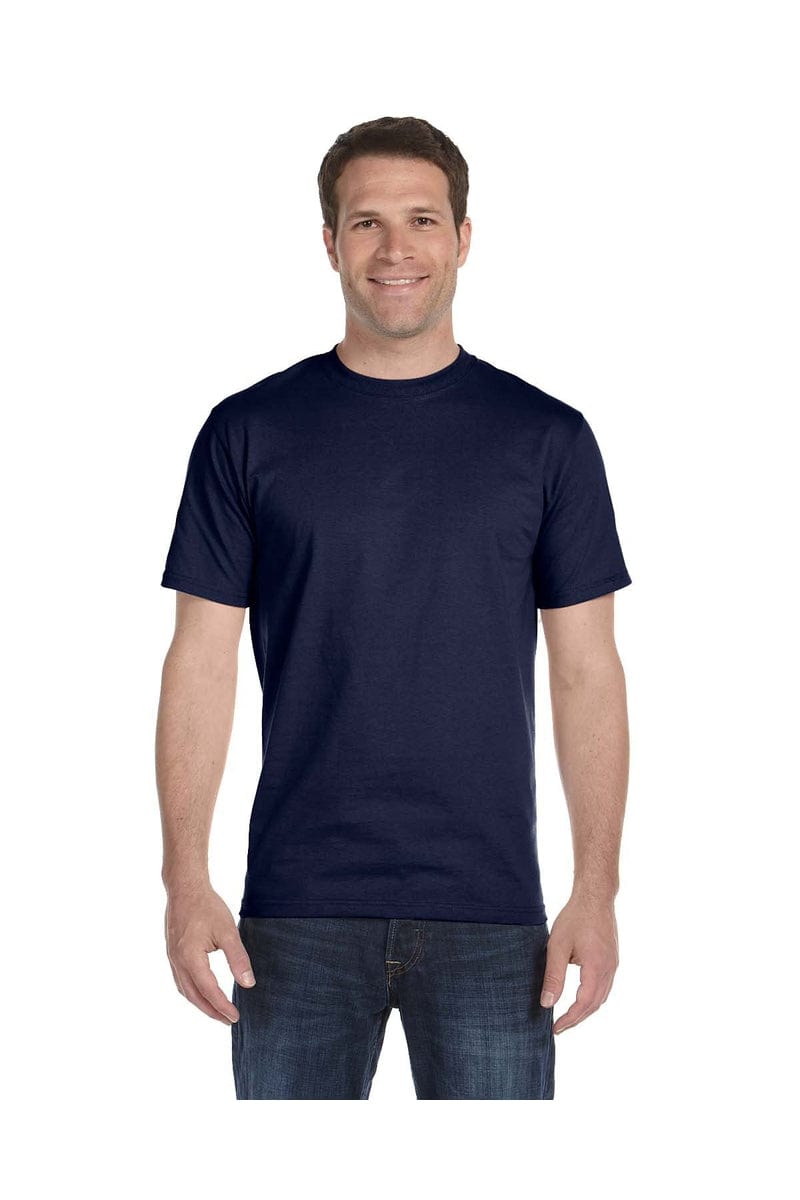 Hanes T-Shirts LT / Navy Hanes 518T: Men's  Tall 6.1 oz. Beefy-T®