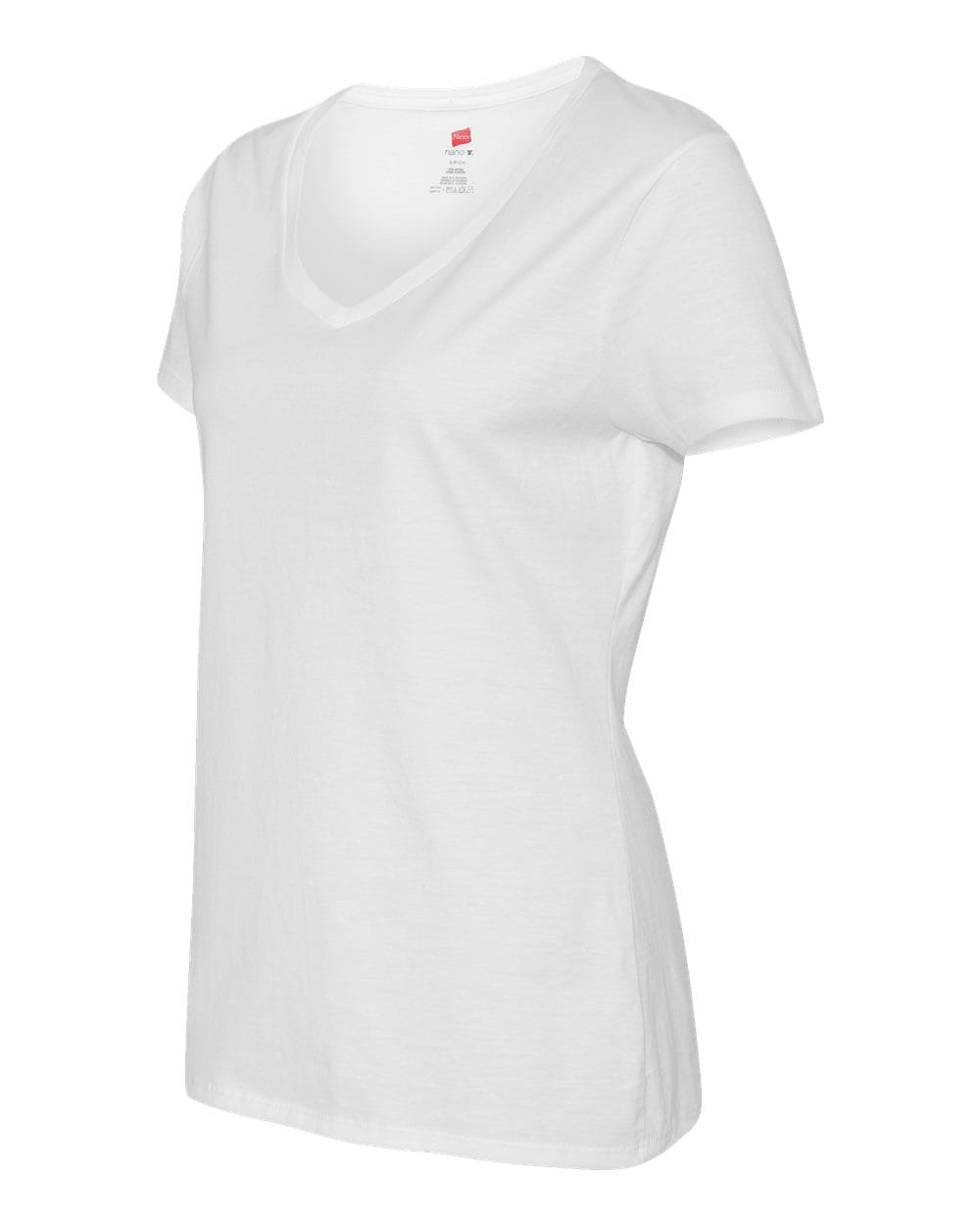 Hanes T-Shirts - Premium Hanes S04V Women's Perfect-T V-Neck T-Shirt
