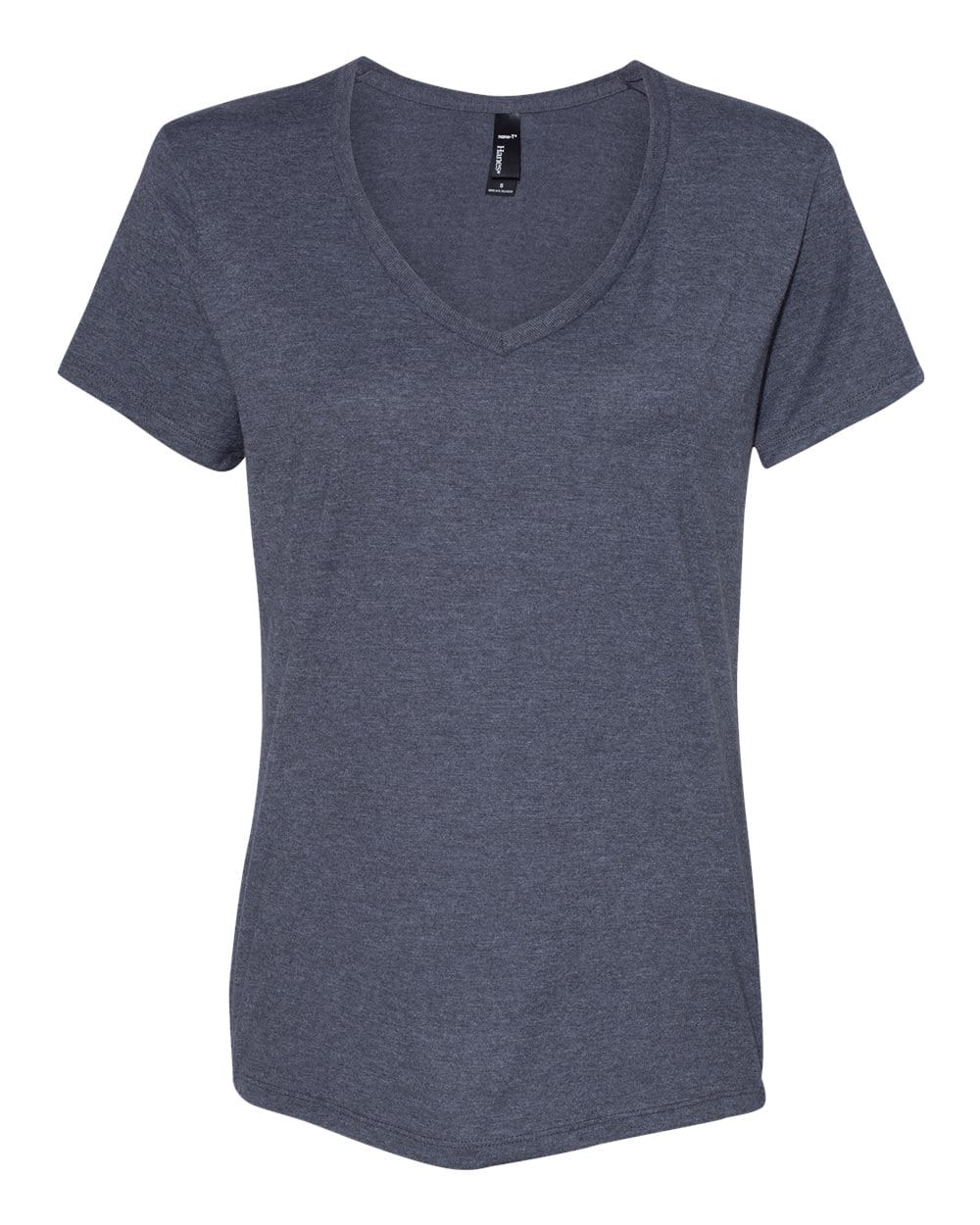 Hanes T-Shirts - Premium S / Charcoal Heather Hanes S04V Women's Perfect-T V-Neck T-Shirt