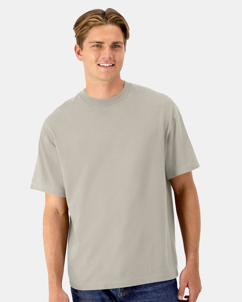 Hanes T-Shirts - Premium S / Sand Hanes 5180R Unisex Beefy-T Retro Street T-Shirt