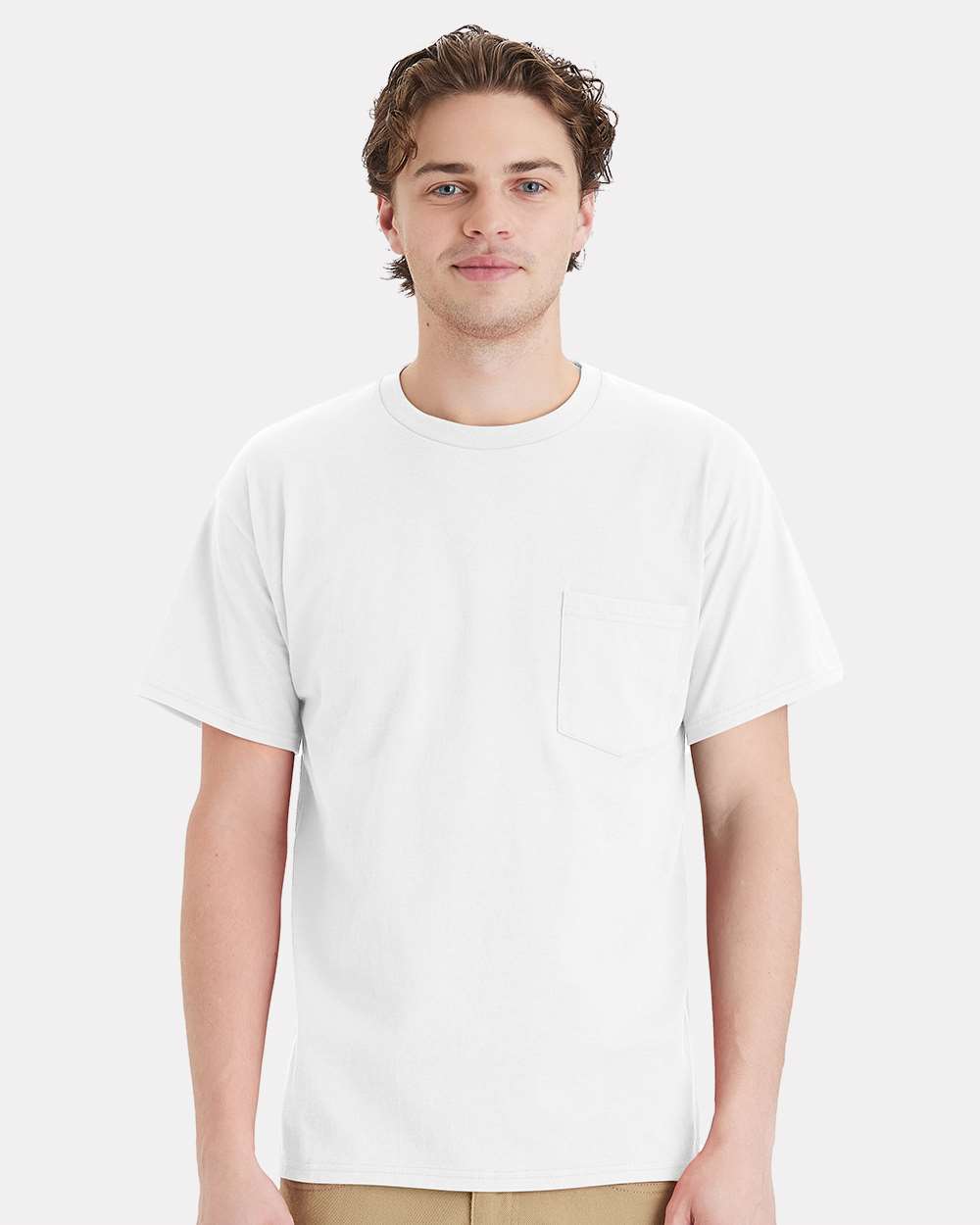 Hanes T-Shirts - Premium S / White Hanes 5290P Essential-T Pocket T-Shirt