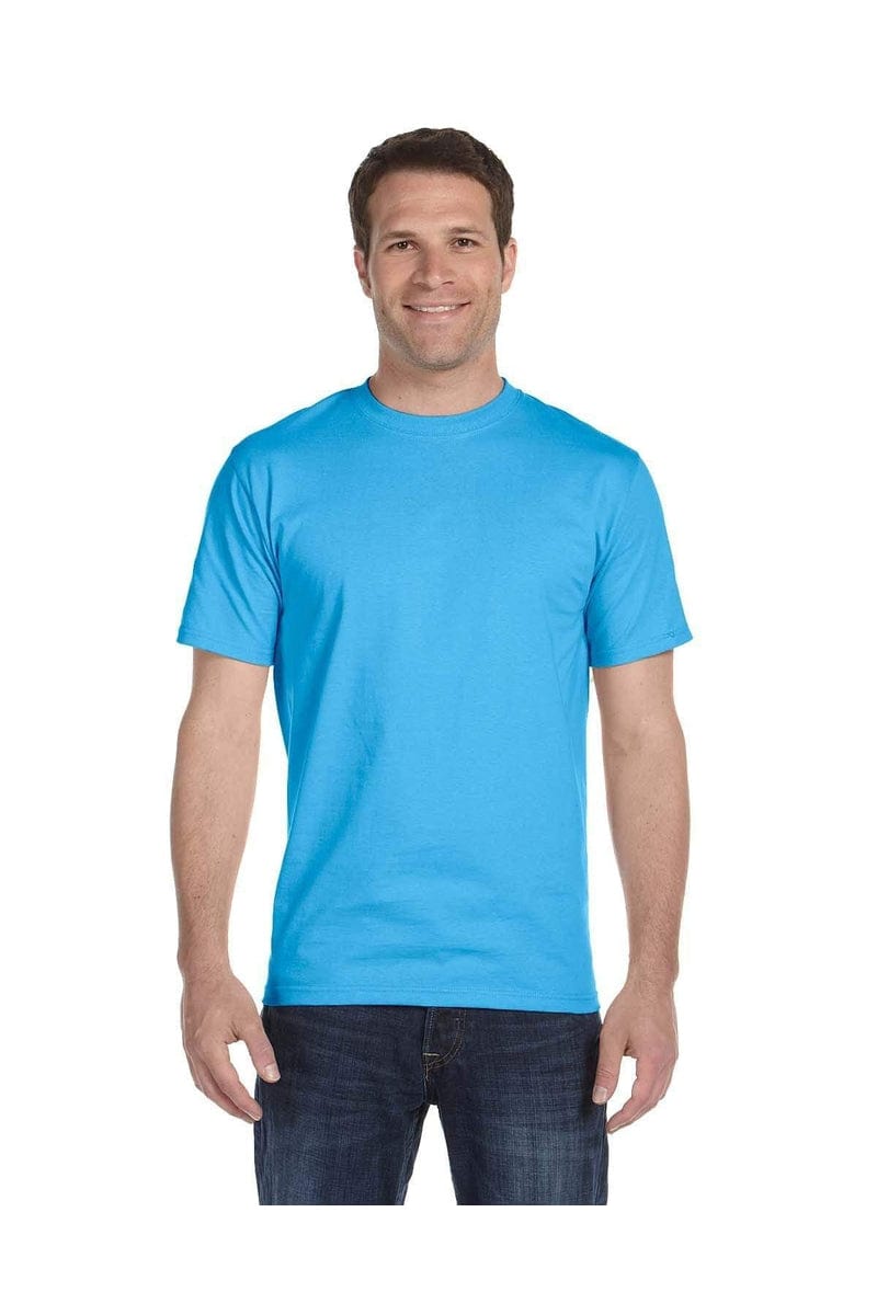 Hanes T-Shirts S / Aquatic Blue Hanes 5180: Adult 6.1 oz. Beefy-T®