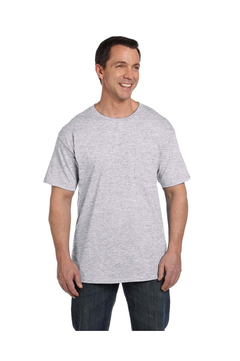 Hanes T-Shirts S / Ash Hanes 5190P: Adult 6.1 oz. Beefy-T® with Pocket
