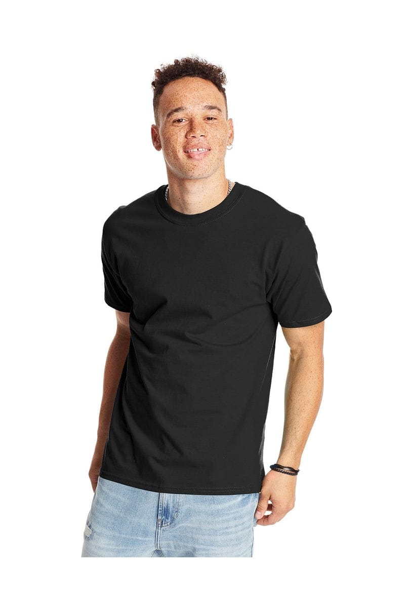 Hanes T-Shirts S / Black Hanes 5180: Adult 6.1 oz. Beefy-T®
