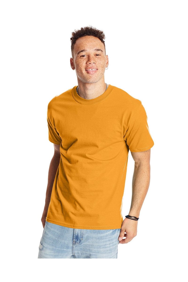 Hanes T-Shirts S / Gold Hanes 5180: Adult 6.1 oz. Beefy-T®