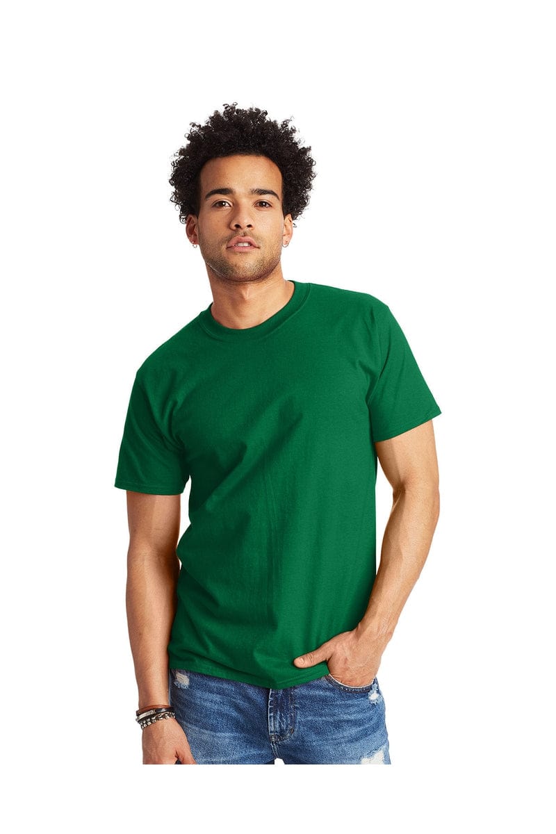 Hanes T-Shirts S / Kelly Green Hanes 5180: Adult 6.1 oz. Beefy-T®