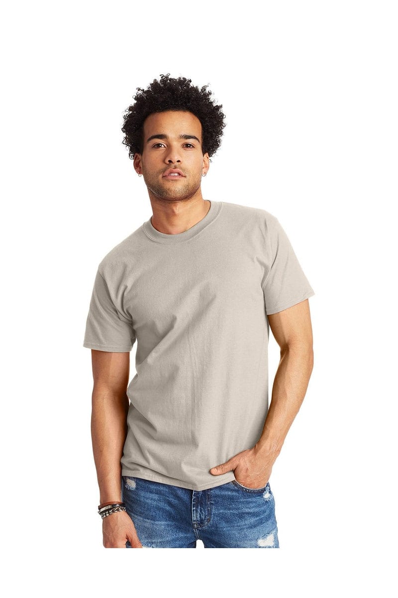 Hanes T-Shirts S / Sand Hanes 5180: Adult 6.1 oz. Beefy-T®