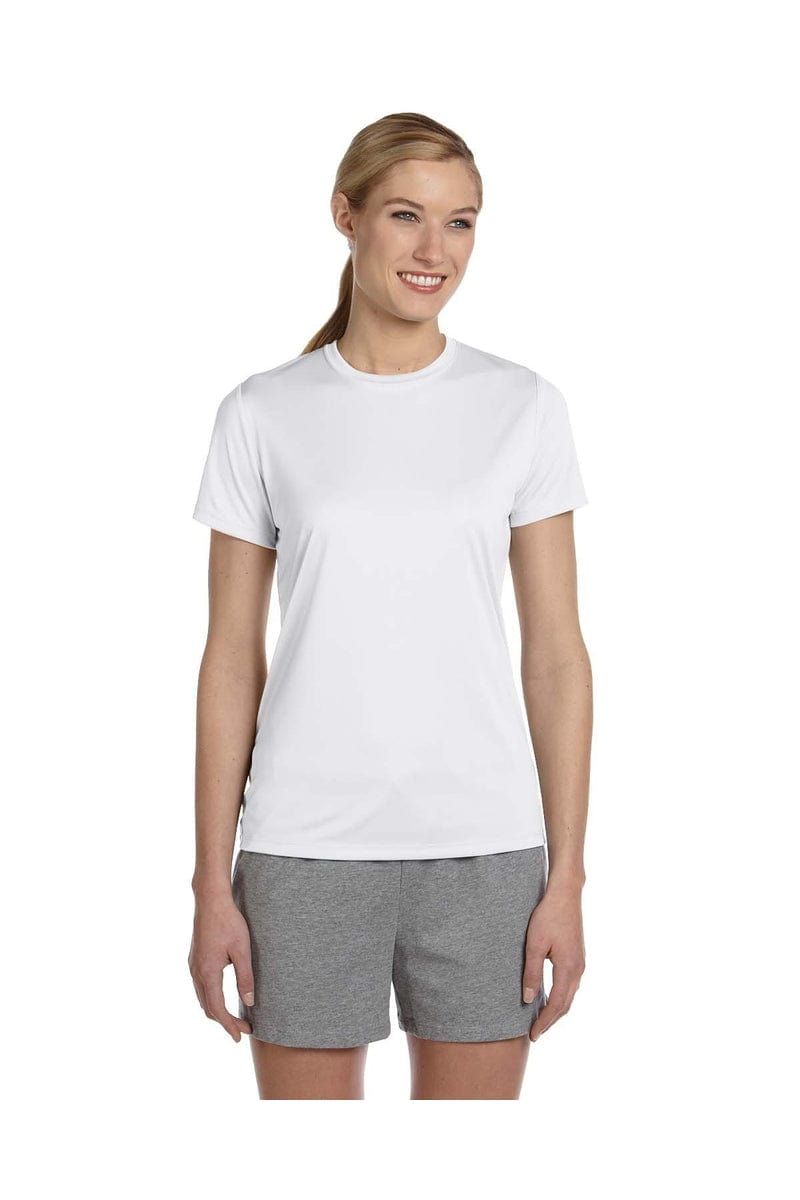 Hanes 4830 Ladies Cool DRI with FreshIQ Performance T Shirt Bulkthreads Bulkthreads