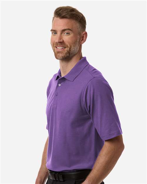Harriton 13838 Harriton M105: Men's Maverick CVC Pique Polo