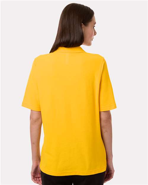 Harriton 13860 Harriton M105W: Women's Maverick CVC Pique Polo