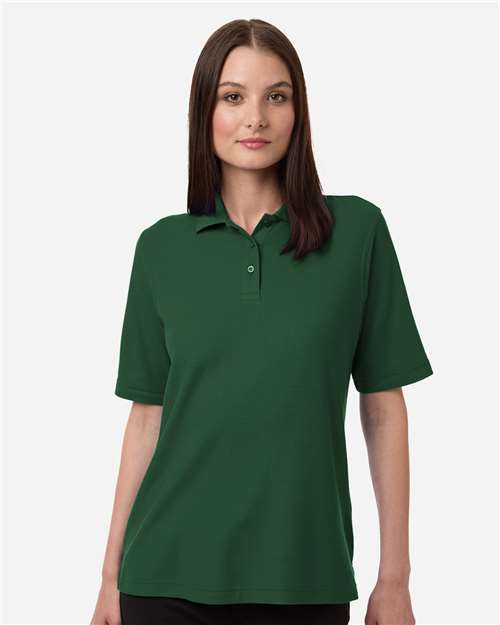 Harriton 13860 Harriton M105W: Women's Maverick CVC Pique Polo