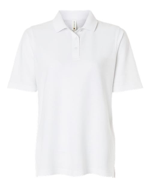 Harriton 13860 Harriton M105W: Women's Maverick CVC Pique Polo