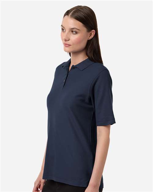 Harriton 13860 Harriton M105W: Women's Maverick CVC Pique Polo