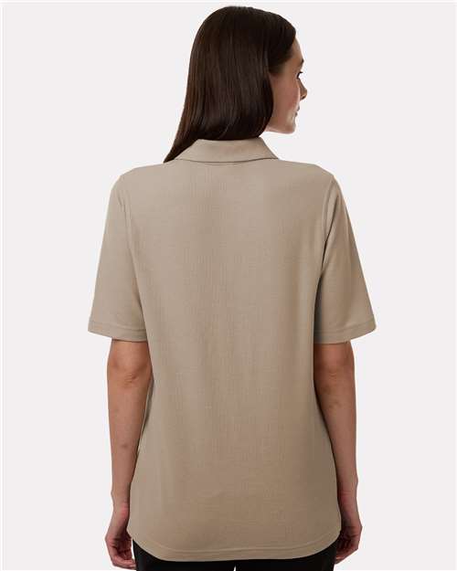 Harriton 13860 Harriton M105W: Women's Maverick CVC Pique Polo