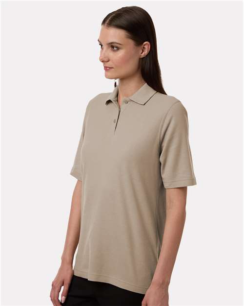 Harriton 13860 Harriton M105W: Women's Maverick CVC Pique Polo