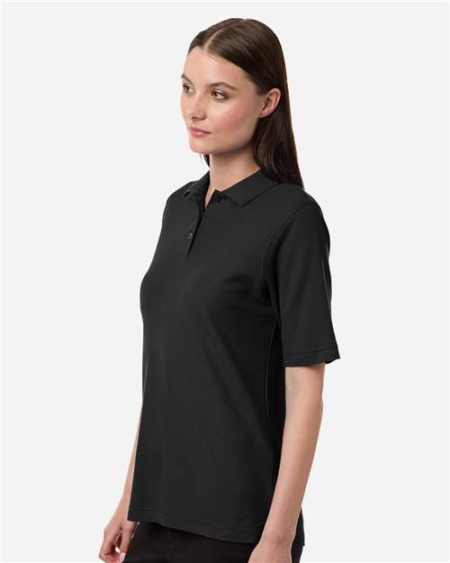 Harriton 13860 Harriton M105W: Women's Maverick CVC Pique Polo