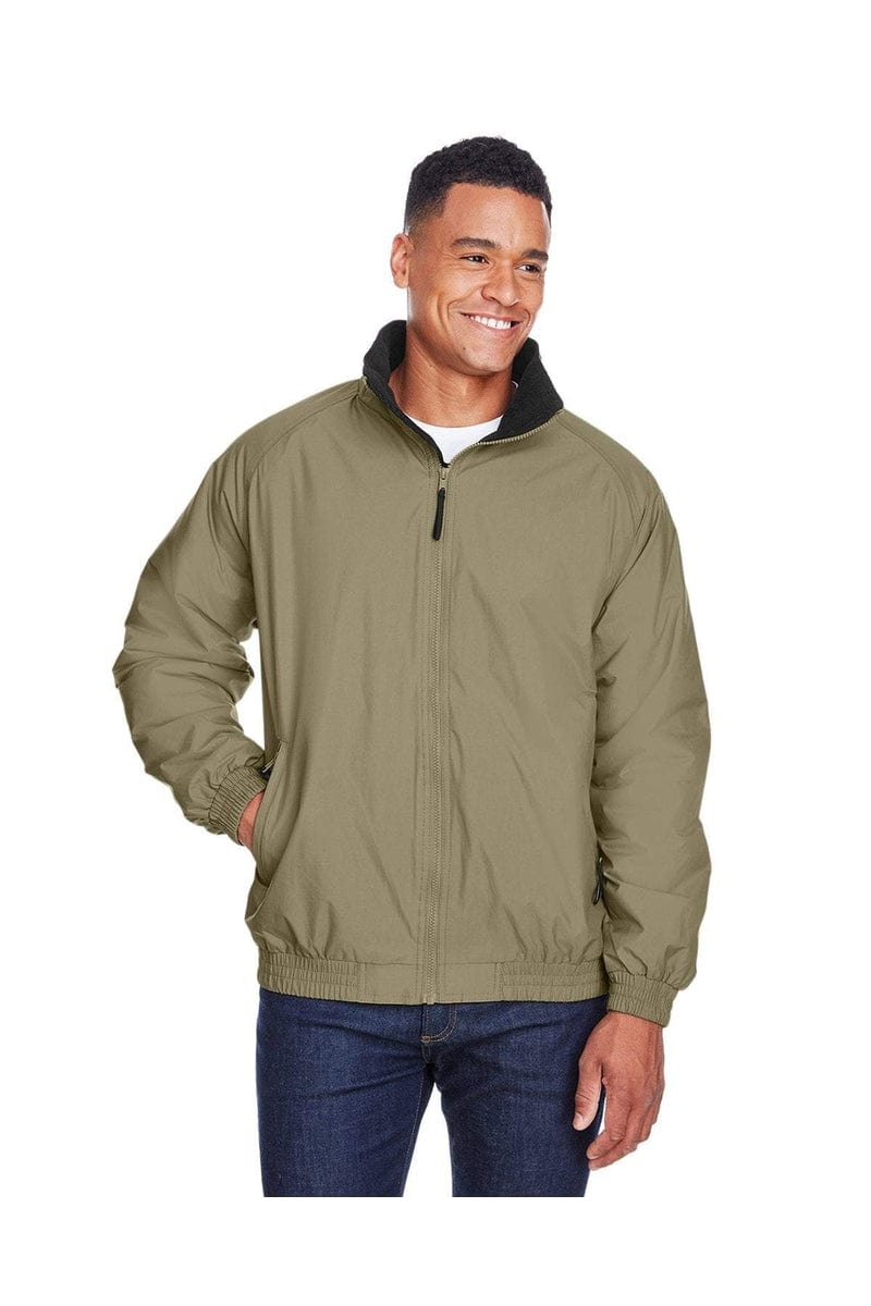 Harriton Outerwear Harriton M740: Adult Fleece-Lined Nylon Jacket