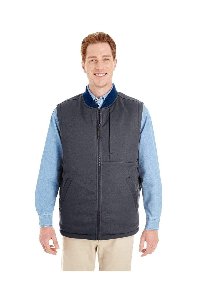 Harriton Outerwear Harriton M776: Adult Dockside Interactive Reversible Freezer Vest
