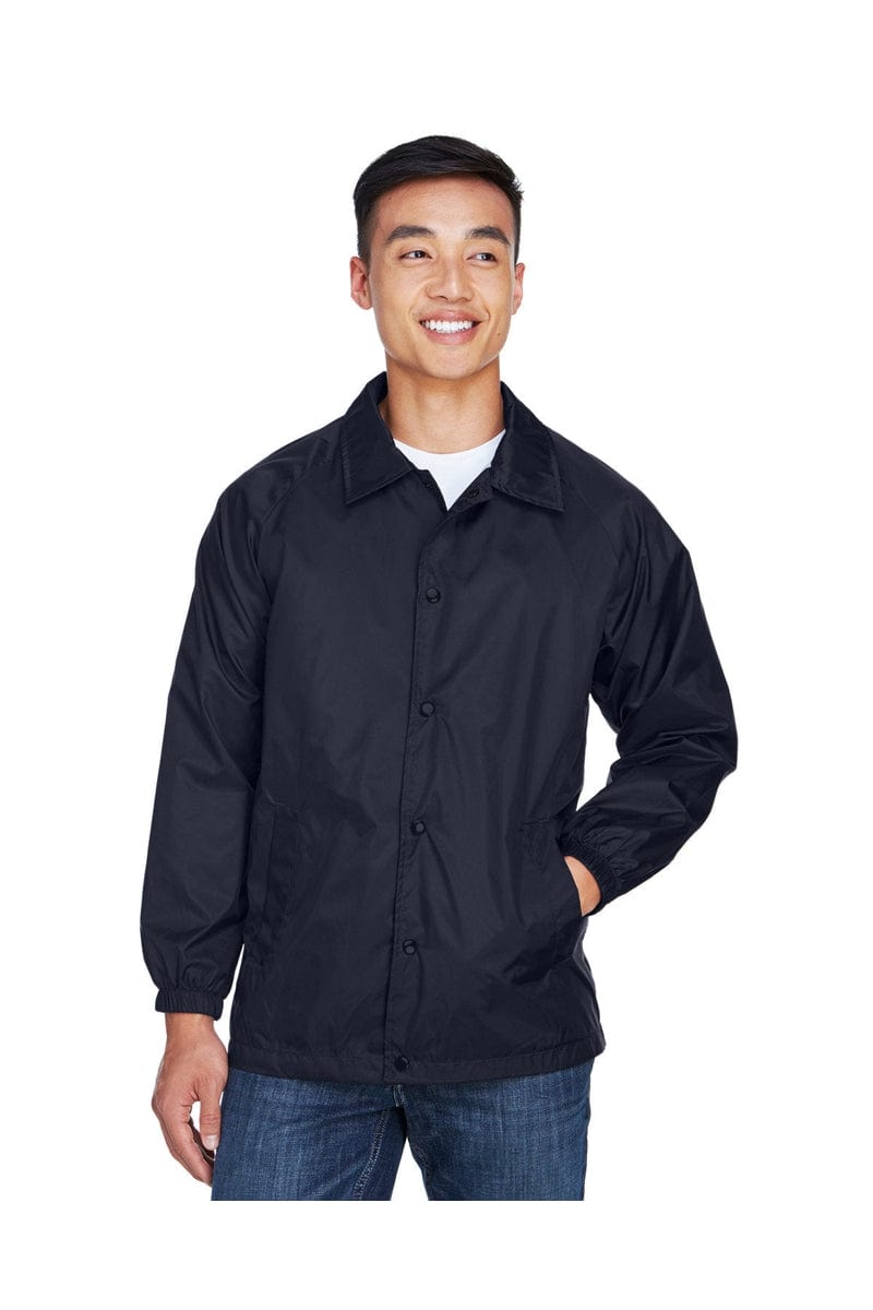 Harriton Outerwear S / Navy Harriton M775: Adult Nylon Staff Jacket