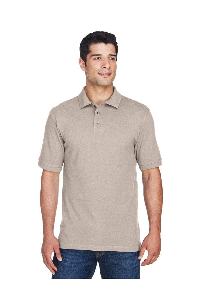 Harriton Polos/Knits Harriton M200: Men's 6 oz. Ringspun Cotton Pique Short-Sleeve Polo