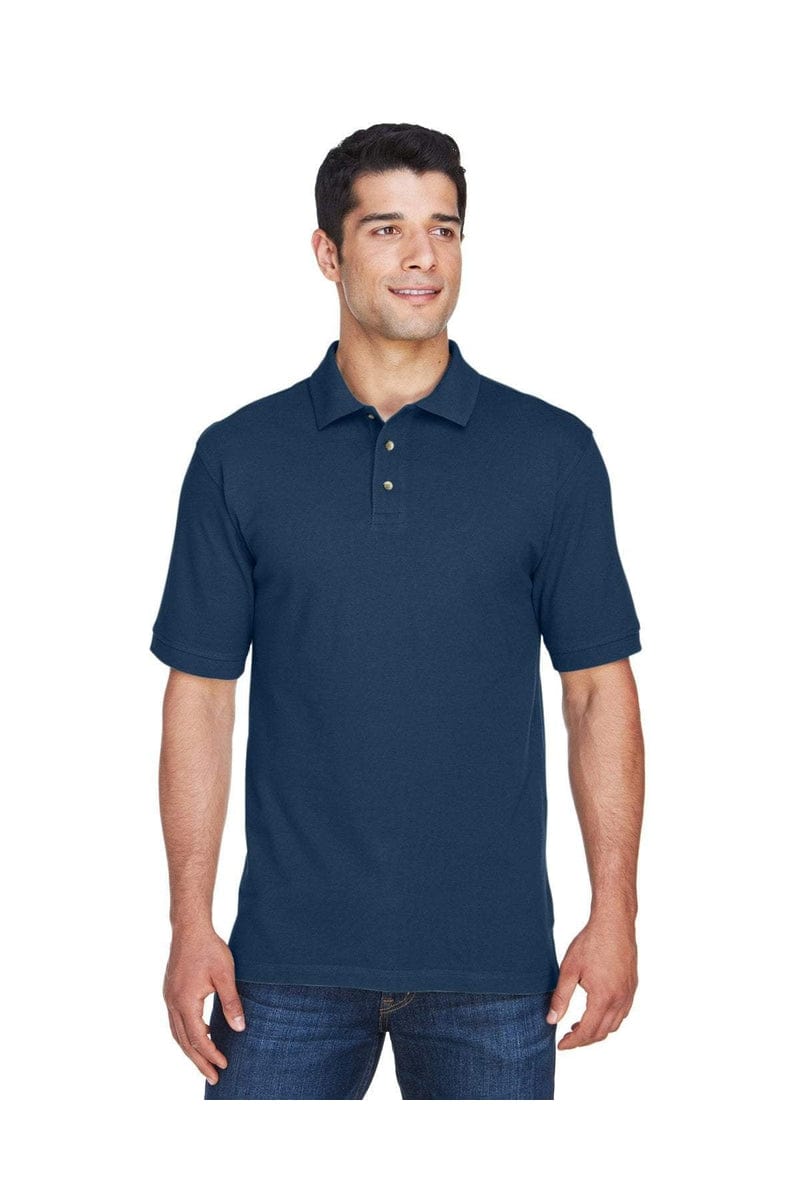 Harriton Polos/Knits Harriton M200: Men's 6 oz. Ringspun Cotton Pique Short-Sleeve Polo, Basic Colors