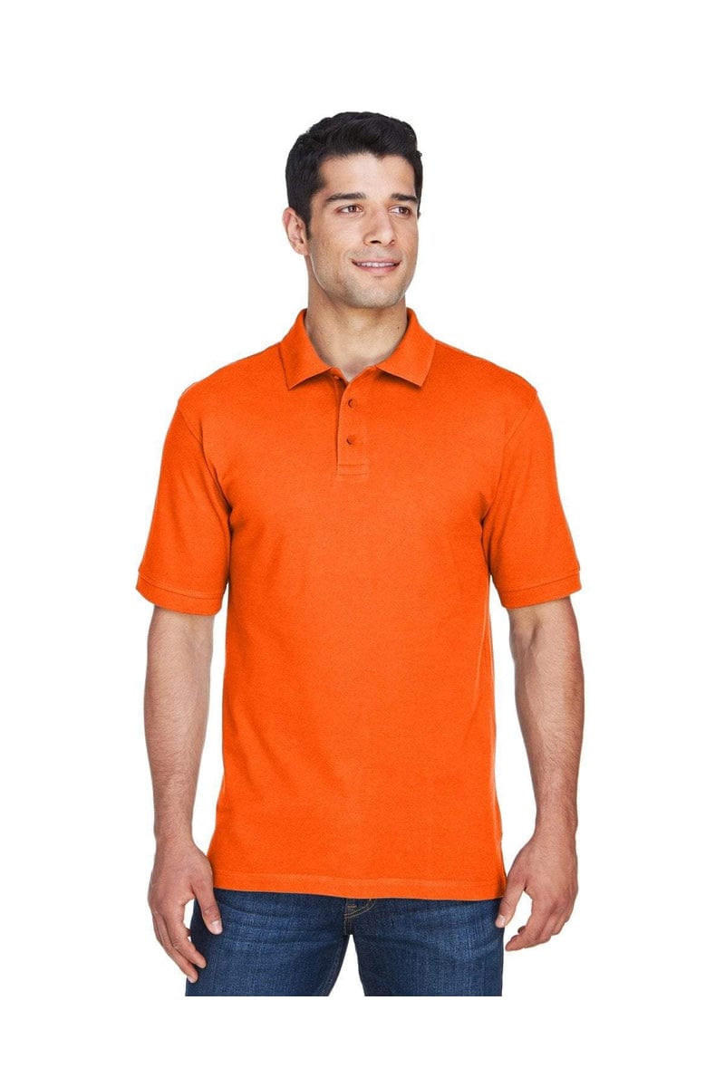 Harriton Polos/Knits Harriton M200: Men's 6 oz. Ringspun Cotton Pique Short-Sleeve Polo, Basic Colors