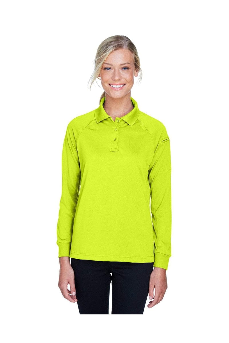 Harriton Polos/Knits Harriton M211LW: Ladies' Tactical Long-Sleeve Performance Polo