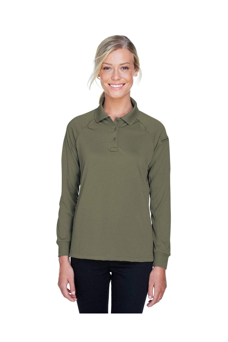 Harriton Polos/Knits Harriton M211LW: Ladies' Tactical Long-Sleeve Performance Polo