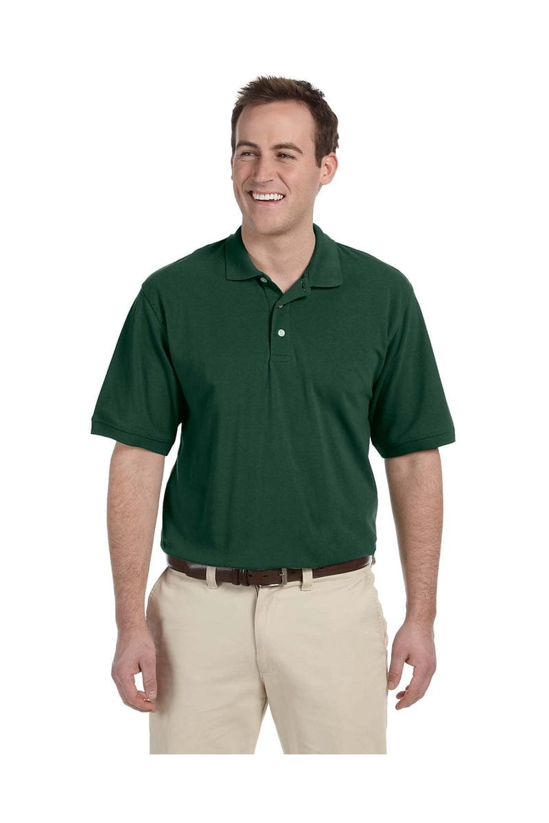 Harriton Polos/Knits Harriton M265T: Men's Tall 5.6 oz. Easy Blend(tm) Polo