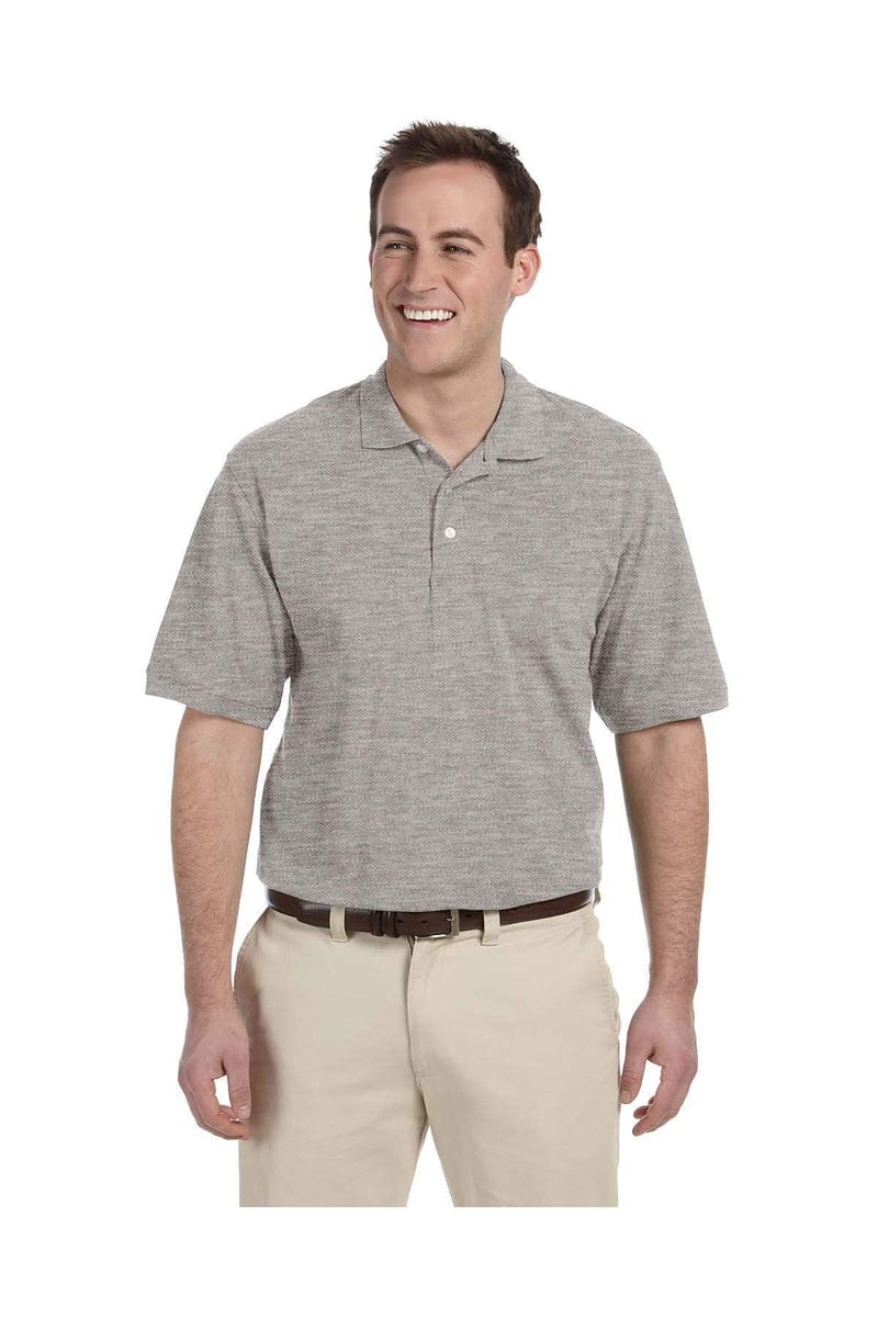 Harriton Polos/Knits Harriton M265T: Men's Tall 5.6 oz. Easy Blend(tm) Polo