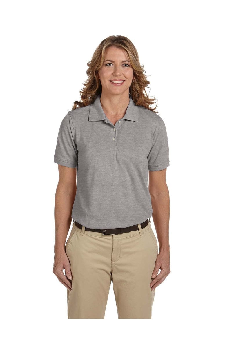 Harriton Polos/Knits Harriton M265W: Ladies' 5.6 oz. Easy Blend(tm) Polo