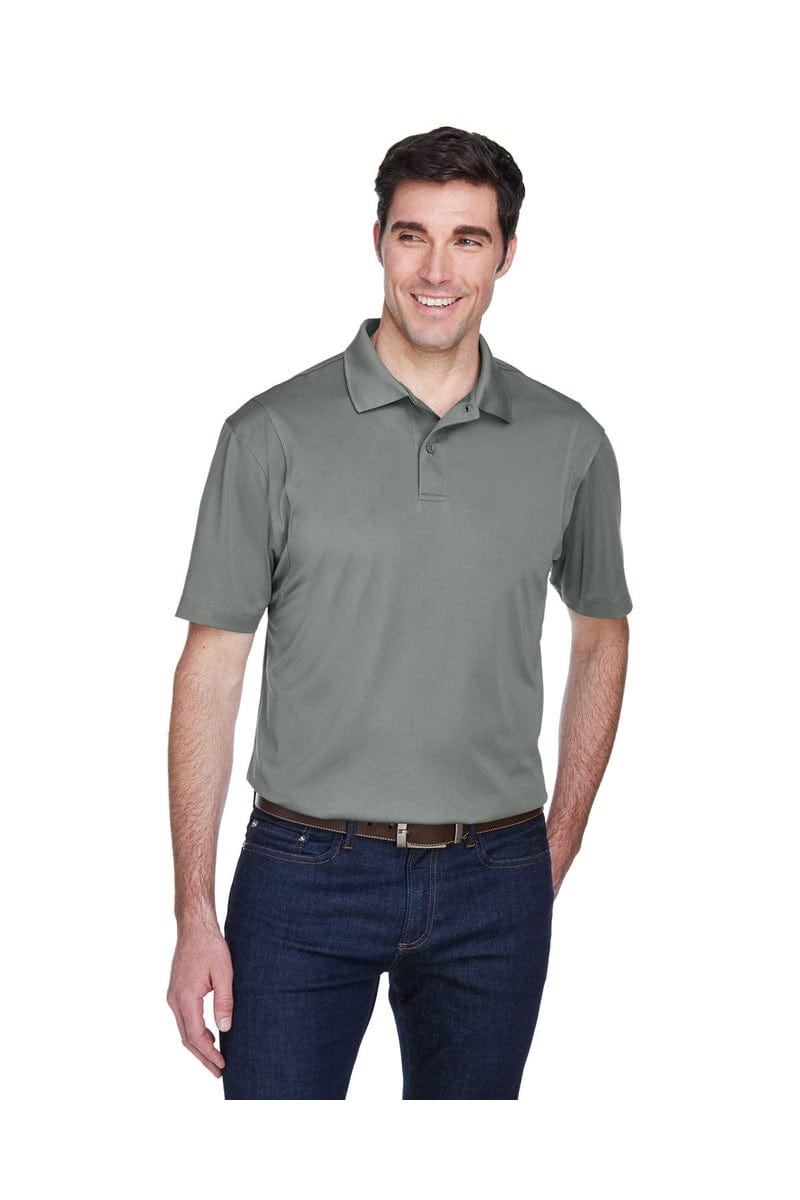 Harriton Polos/Knits XS / Charcoal Harriton M354: Men's Micro-Pique Polo