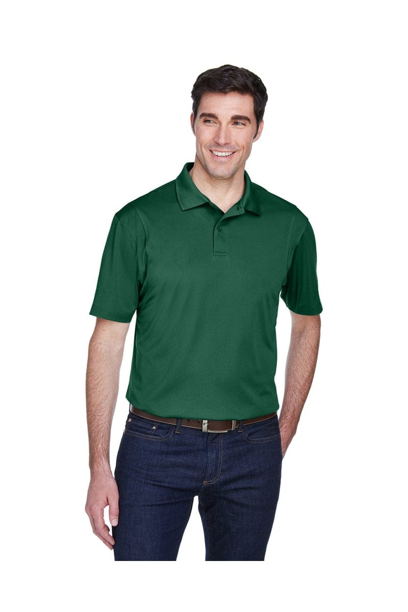 Harriton Polos/Knits XS / Dark Green Harriton M354: Men's Micro-Pique Polo