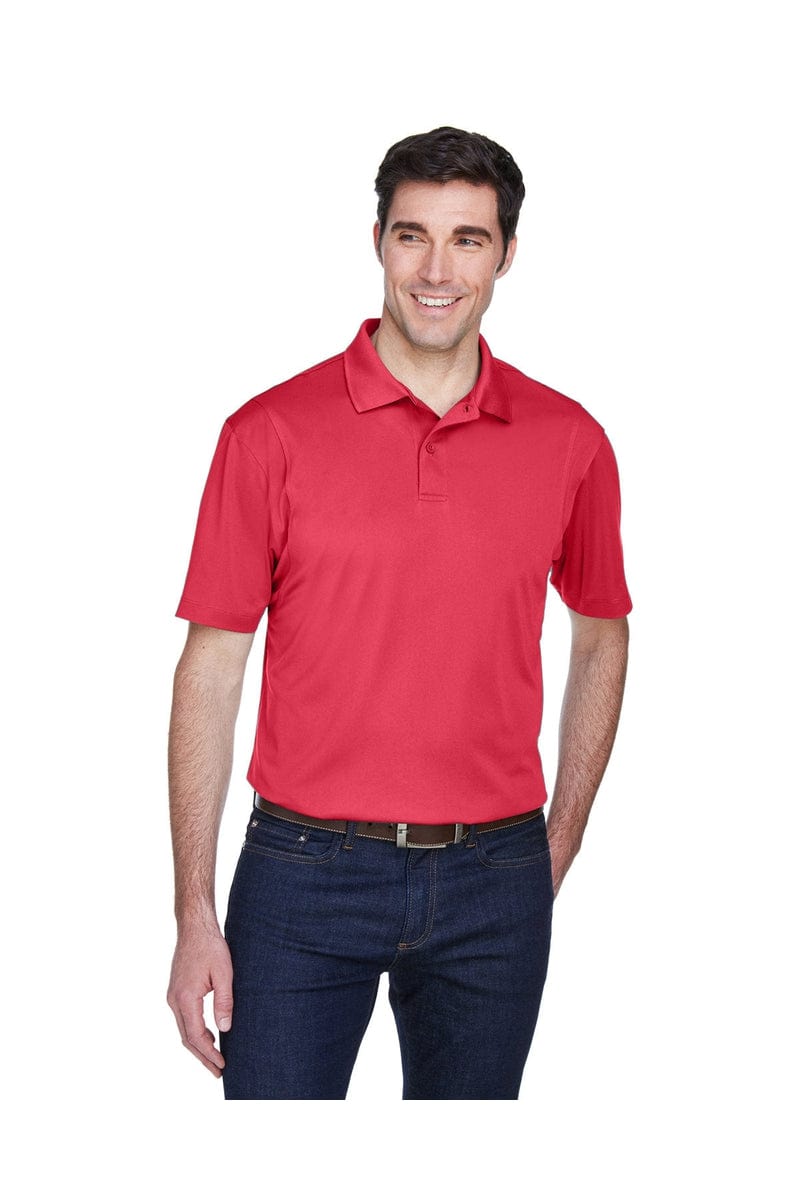 Harriton Polos/Knits XS / Red Harriton M354: Men's Micro-Pique Polo
