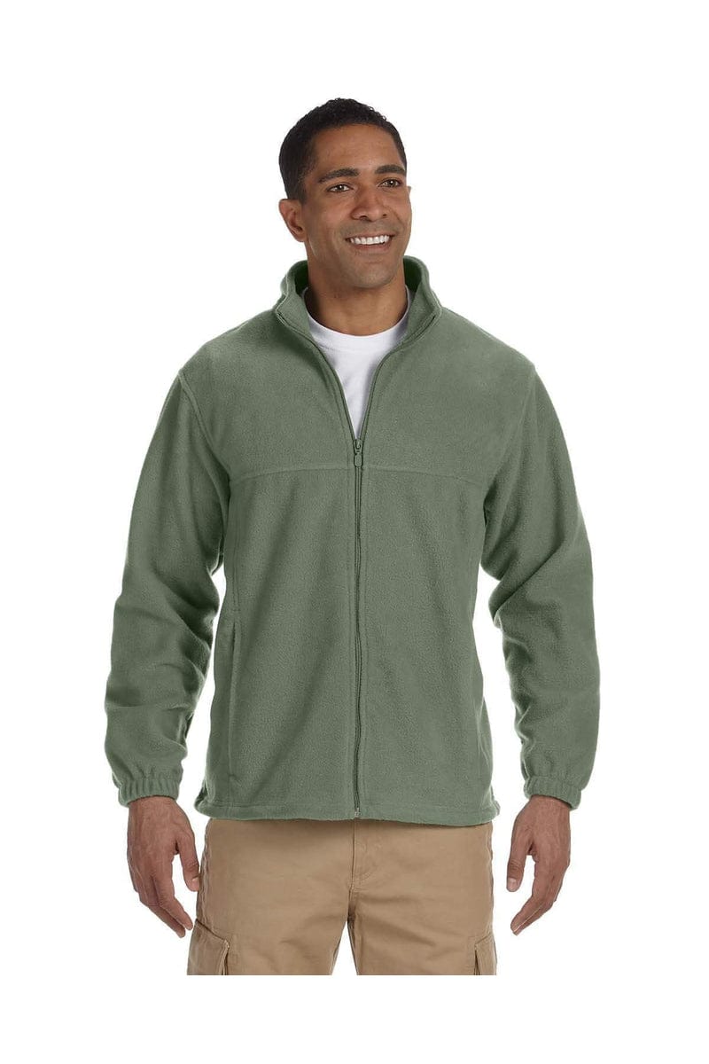 Harriton M990T Men s Tall 8 oz. Full Zip Fleece Bulkthreads Bulkthreads